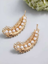 Impression latest Style Golden Color 12 Pcs golden color white stone  Hair Clip Set
